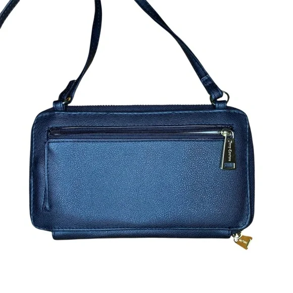 Juicy Couture Crossbody Wallet with Iridescent Mermaid Print and Gold Hardware - Picture 5 of 11